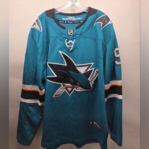San Jose Sharks #9 Kane NHL Hockey Fanatics Jersey Size L